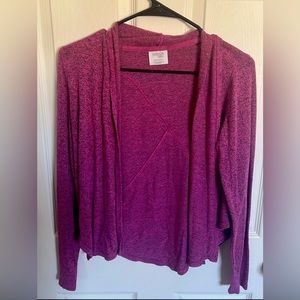 Pink Danskin Now Cardigan